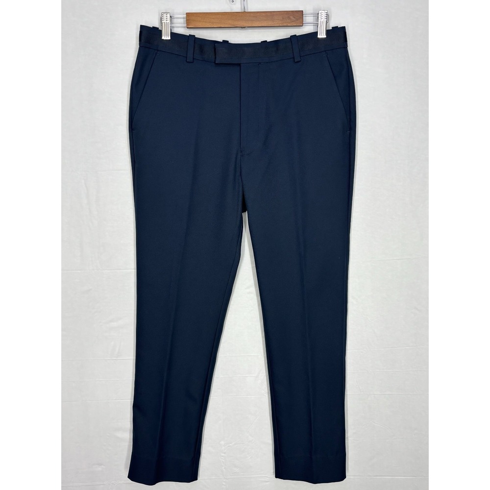 G/Fore Golf Chino Pants Mens Navy Blue Straight Leg Flat Front Performance 30/30